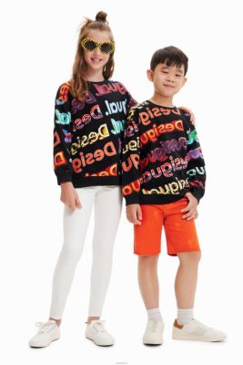 Desigual garoto Moletom de logotipo 3D 6F4T21866