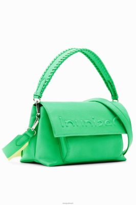 Desigual mulheres Bolsa Crossbody de meio logotipo de médio porte 6F4T21179