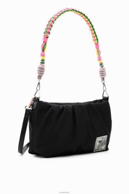 Desigual mulheres Bolsa de crossbody de médio porte com cinta de trekking 6F4T2539