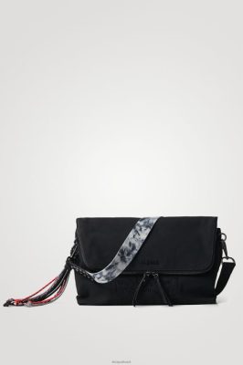 Desigual mulheres Efeito de couro de bolsa de esteira 6F4T21386