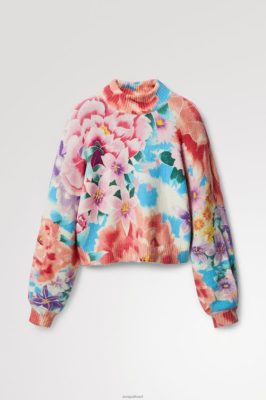 Desigual mulheres Jumper de malha de grandes dimensões 6F4T21119