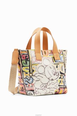 Desigual mulheres Mid -Size Disney's Mickey Mouse Tote Bag 6F4T2365