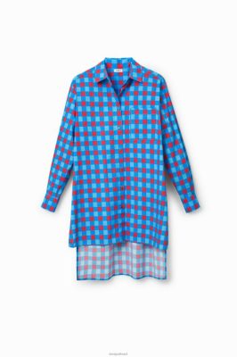Desigual mulheres Stella Jean Grande tamanho camisa 6F4T2431