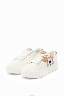 Desigual mulheres Tênis da plataforma de Mickey Mouse da Disney 6F4T21020