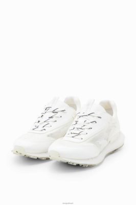 Desigual mulheres Transparência em execução de tênis 6F4T2702