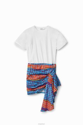 Desigual mulheres Vestido de duas peças Stella Jean 6F4T21081