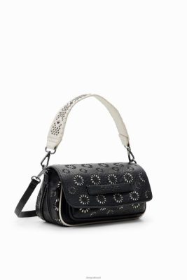 Desigual mulheres bolsa de corte de corte de médio porte 6F4T21189