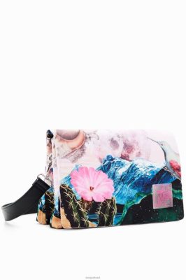 Desigual mulheres bolsa de crossbody de fantasia de tamanho médio 6F4T2444