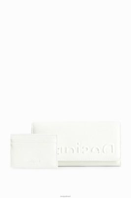 Desigual mulheres carteira de retalho de logotipo 6F4T21392