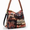 Desigual mulheres m. bolsa de tapeçaria de médio porte cristã 6F4T21306
