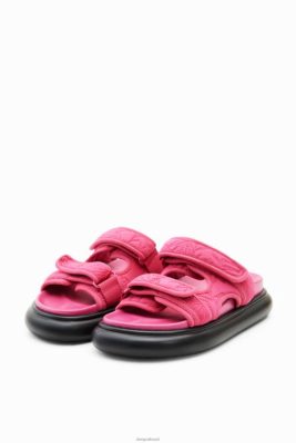 Desigual mulheres sandálias de correias bordadas 6F4T2986