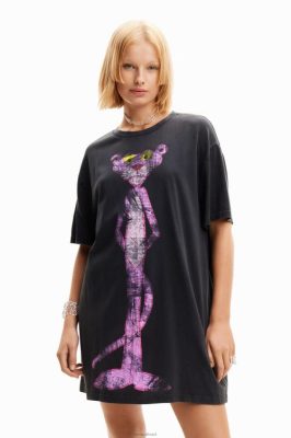 Desigual mulheres vestido de camiseta rosa de tamanho rosa 6F4T2127